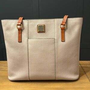 Dooney & Bourke Lexington Large Tote with matching zip around wallet